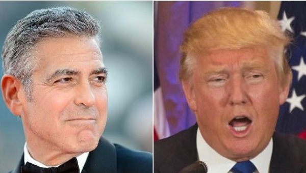 Джордж Клуни раскритиковал Дональда Трампа
