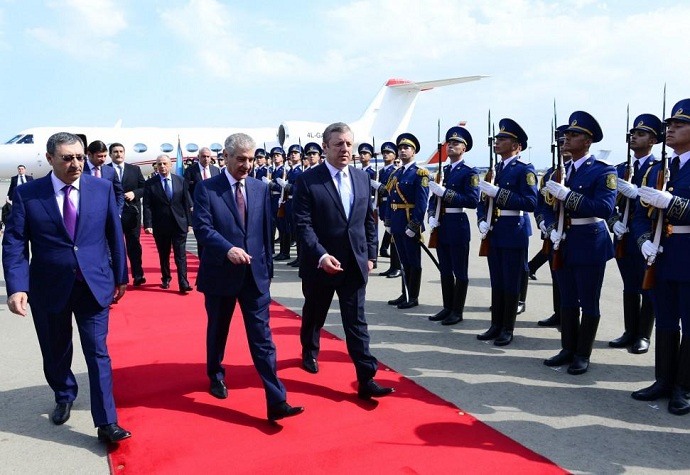 В Азербайджан прибыл премьер-министр Грузии