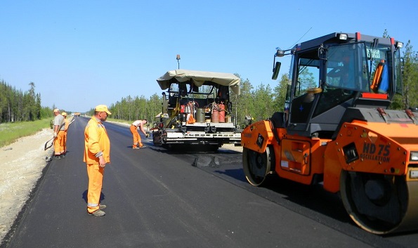В Гедабейском районе началось строительство автодороги