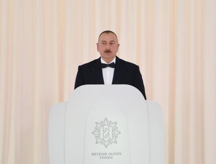 Президент: Мы, как и Гейдар Алиев, защищаем нашу принципиальную позицию
