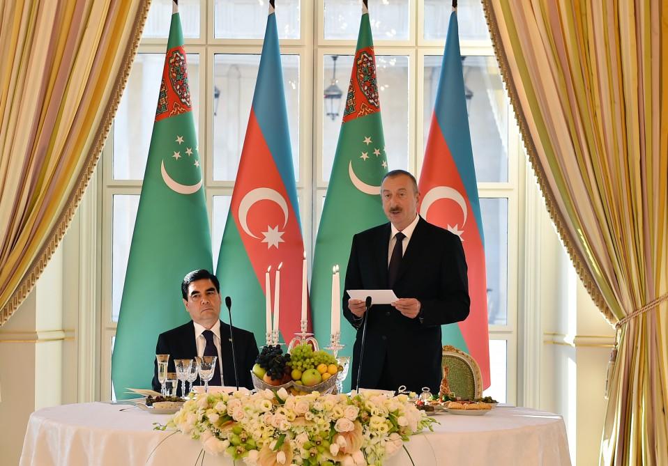 Ильхам Алиев о азербайджано-туркменских связях в разных сферах