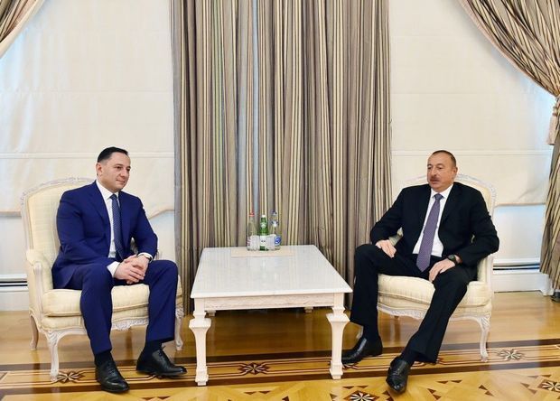 Ильхам Алиев принял главу Службы госбезопасности Грузии