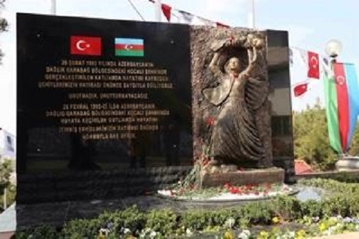 В Измире возведен памятник жертвам Ходжалинского геноцида