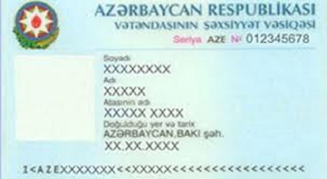 Удостоверения личности граждан Азербайджана могут содержать данные водительских прав