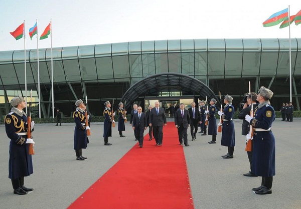 Завершился визит Лукашенко в Азербайджан
