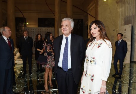 Мехрибан Алиева на церемонии презентации I Евроигр -ФОТО 