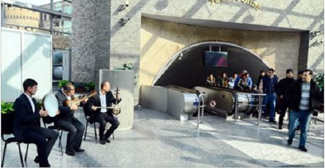 В Бакинском метро пройдут музыкальные проекты в связи с Новруз