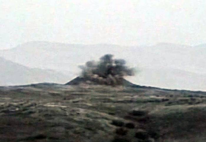 Уничтожены 2 военных объекта ВС Армении (ВИДЕО)
