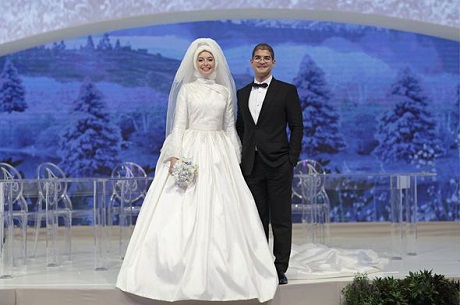 Эрдоган выступил свидетелем на свадьбе сына Гюля - ФОТО