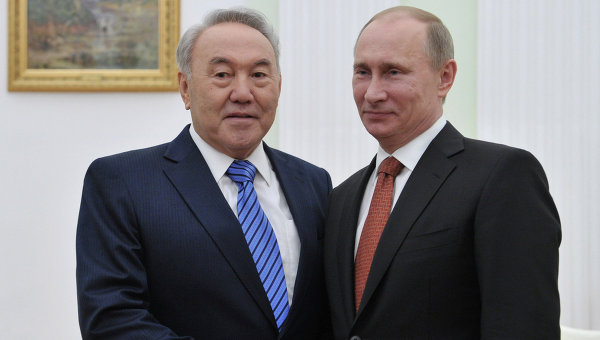 Путин и Назарбаев проведут встречу в Петербурге 