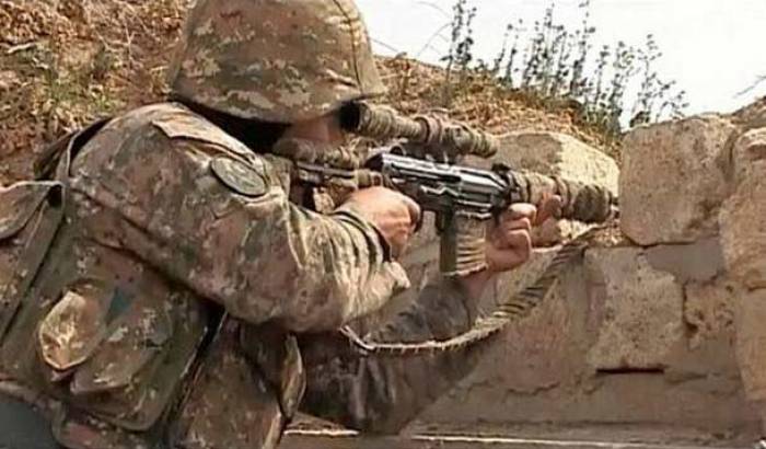 Убит нарушивший режим прекращения огня армянский военнослужащий