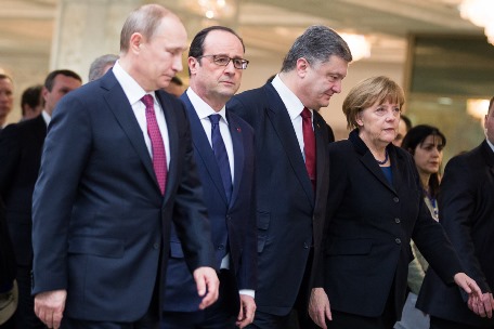Порошенко, Меркель, Олланд и Путин договорились о встрече