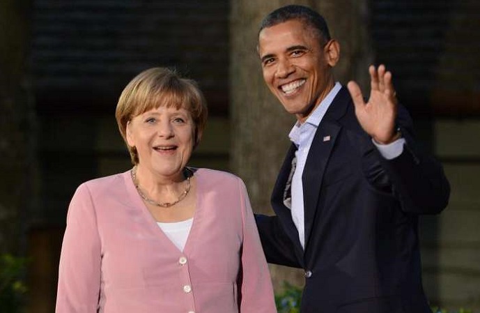 Обама предложил Меркель сохранить санкции против России