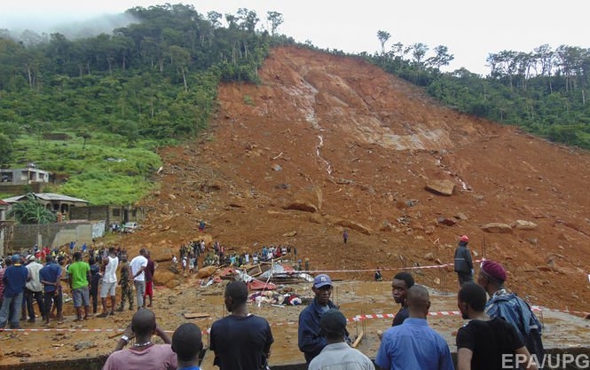 При оползне в Сьерра-Леоне погибло около 500 человек