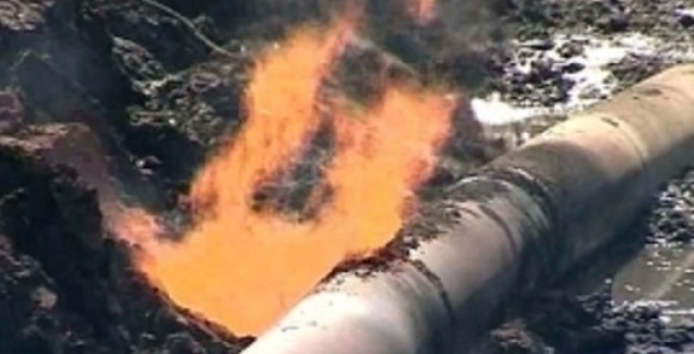 МЧС о взрывах на газопроводах в Гарадагском районе - ВИДЕО