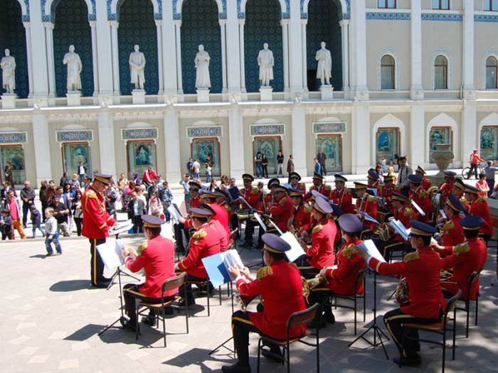 В Баку пройдут показательные выступления военных оркестров 