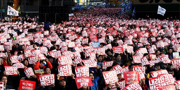 В Южной Корее пройдут очередные демонстрации против Пак Кын Хе