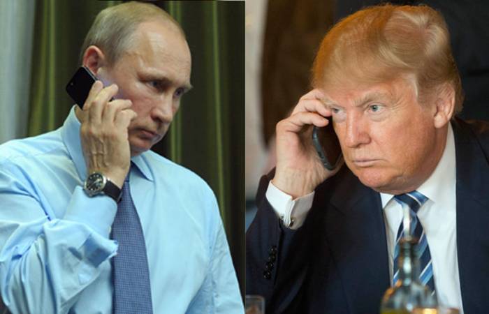Путин и Трамп поговорили по телефону
