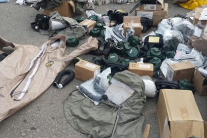 Власти Сирии изъяли у боевиков химоружие
