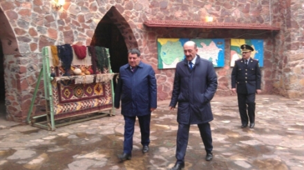Абульфас Гараев посетил памятник неолита «Гейтепе»