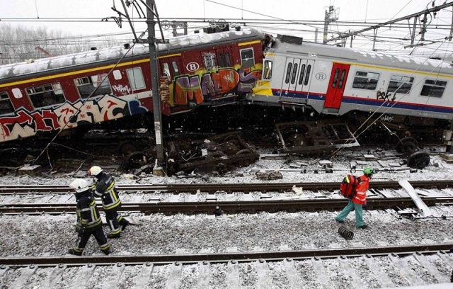 В Люксембурге произошло столкновение поездов, есть раненые