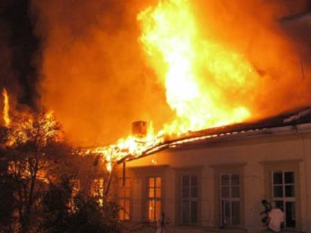 Потушен пожар в Агсу и Шемахе