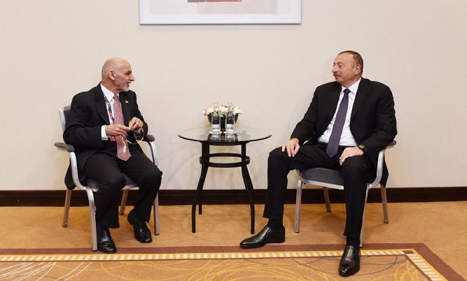 Ильхам Алиев встретился с президентом Афганистана 