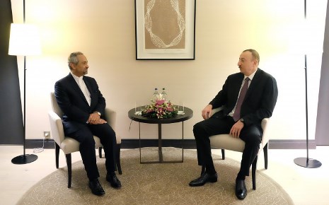 Ильхам Алиев встретился с руководителем Администрации Президента Ирана