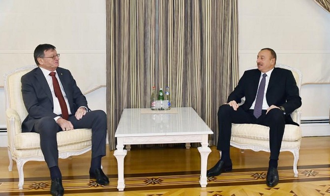 Ильхам Алиев: В Азербайджане придается большое значение развитию спорта - ОБНОВЛЕНО