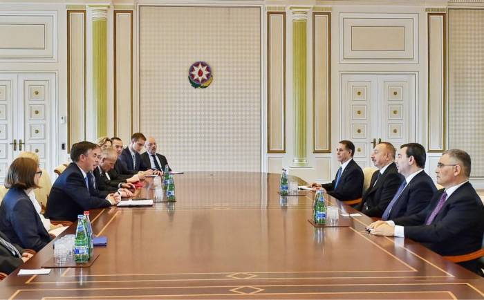 Ильхам Алиев принял делегацию Европарламента  ОБНОВЛЕНО (ФОТО)