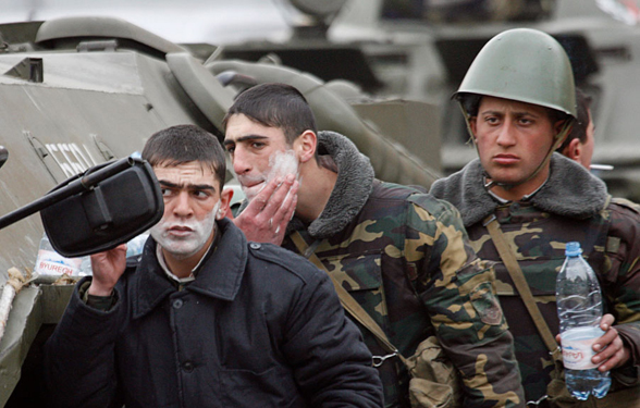 В армянской армии нехватка военного снаряжения