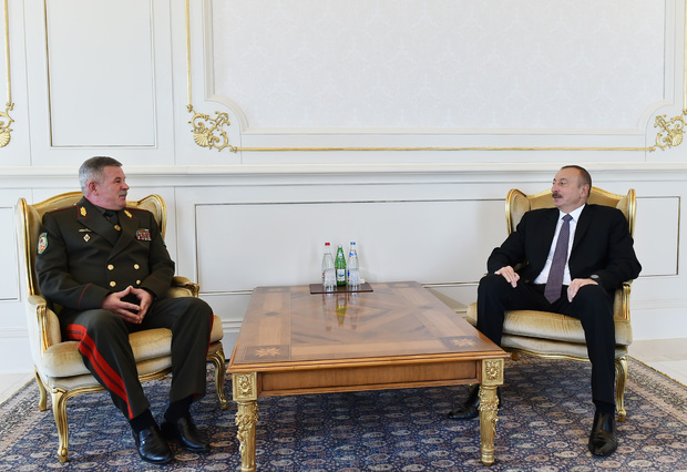 Ильхам Алиев принял председателя ГПК Беларуси 