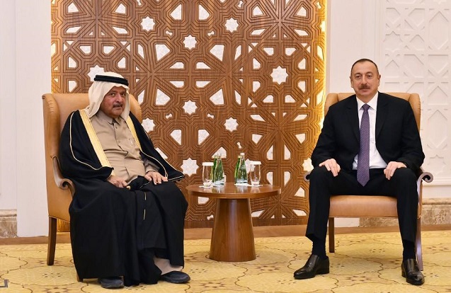 Президент встретился с главой компании Al Faisal Holding- ФОТО