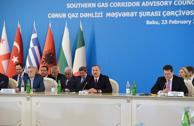 Ильхам Алиев принимает участие в III заседании министров в рамках КС ЮГК - ФОТО