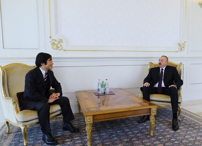 Ильхам Алиев принял верительные грамоты нового посла Японии - ФОТО