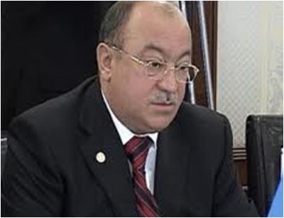 Кямаледдин Гейдаров на похоронах сына правителя Дубая