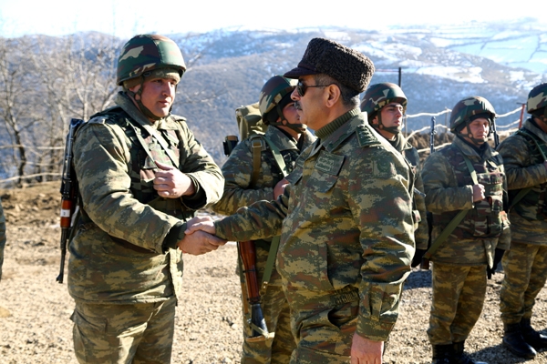 Закир Гасанов побывал на армяно-азербайджанской границе - ФОТО