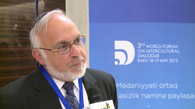 Раввин отметил важность мультикультурализма в Азербайджане