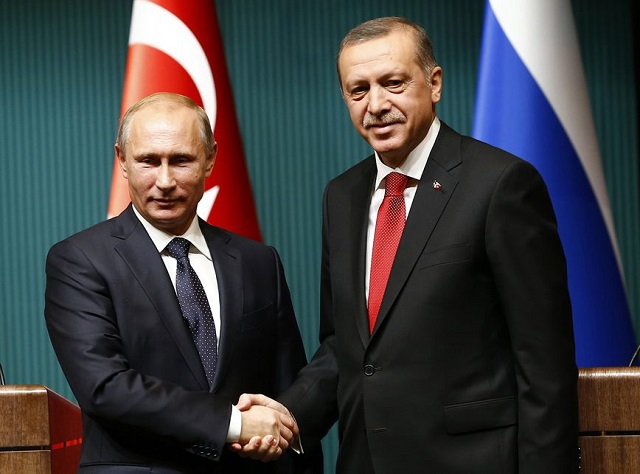 Путин и Эрдоган обсудили подготовку переговоров по Сирии в Астане
