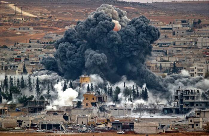 40 человек погибли в результате авиаударов по Сирии