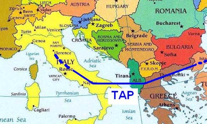 Итальянский суд одобрил возобновление работ по газопроводу TAP