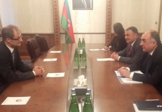 Эльмар Мамедъяров встретился с послом Швейцарии в АР