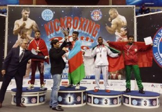Азербайджанский кикбоксер стал чемпионом мира