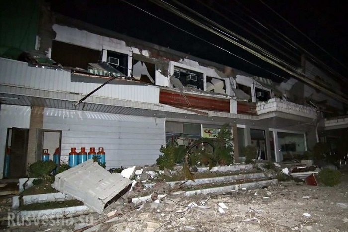 Недалеко от Манилы призошло землетрясение