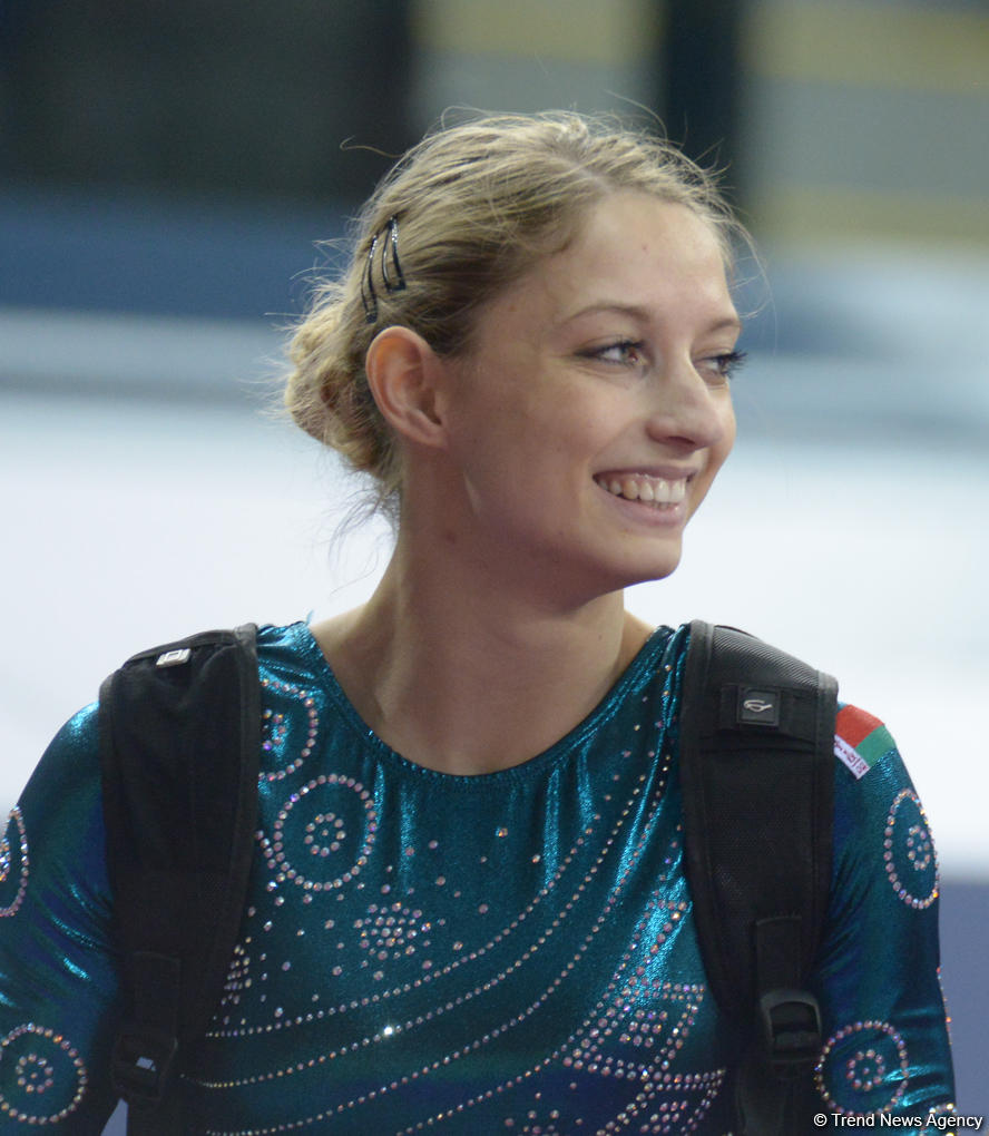 Белорусская гимнастка выиграла золотую медаль
