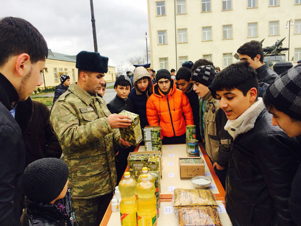 «День открытых дверей» в воинских частях Азербайджана