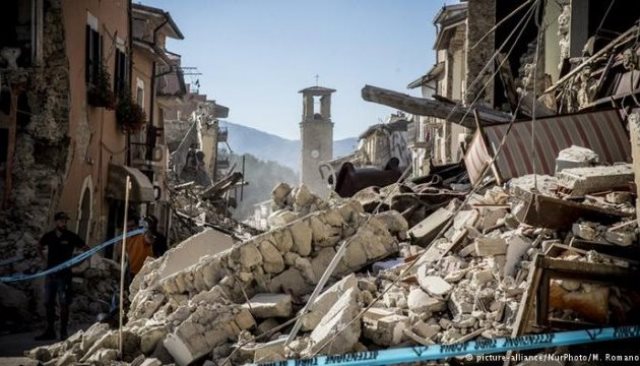 Землетрясение в Италии нанесло ущерб на четыре миллиарда