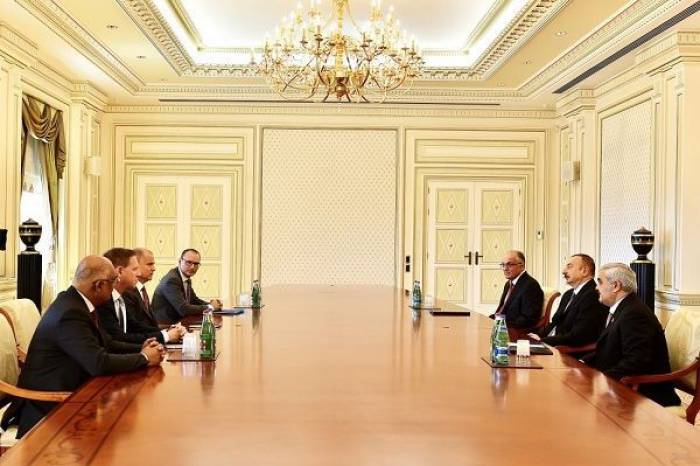 Ильхам Алиев принял вице-президента Statoil
