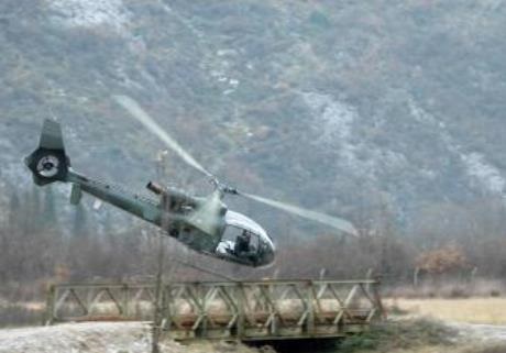 В Сербии семь человек погибли при крушении военного вертолета