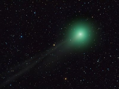 К Земле приближается уникальная «зеленая» комета
